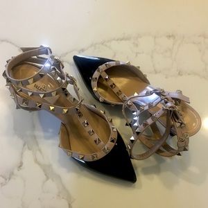 Authentic Valentino Garavani Rockstud Caged Pump 65MM